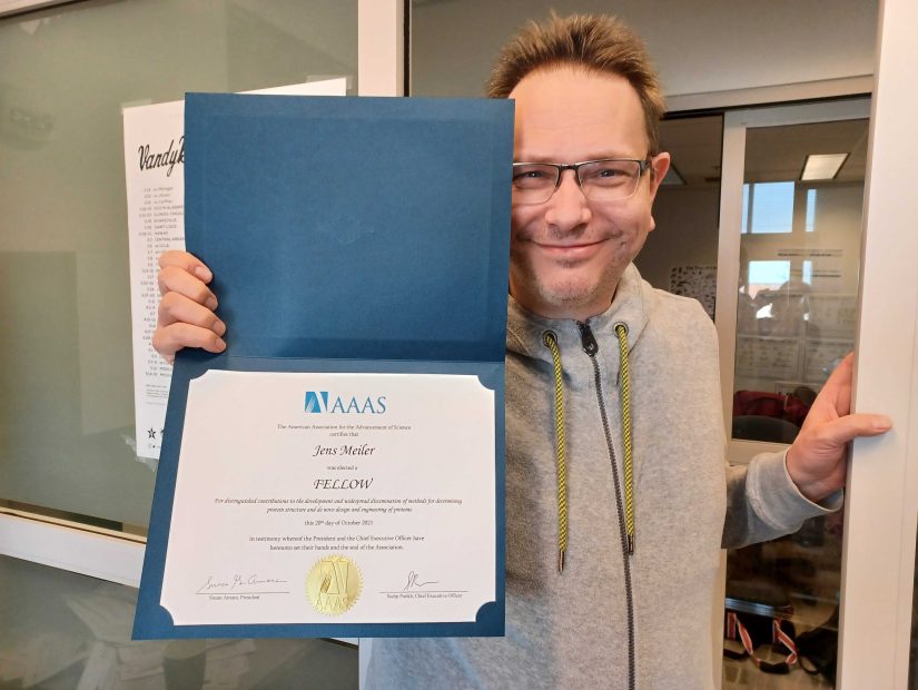 Jens Meiler Elected 2021 AAAS Fellow